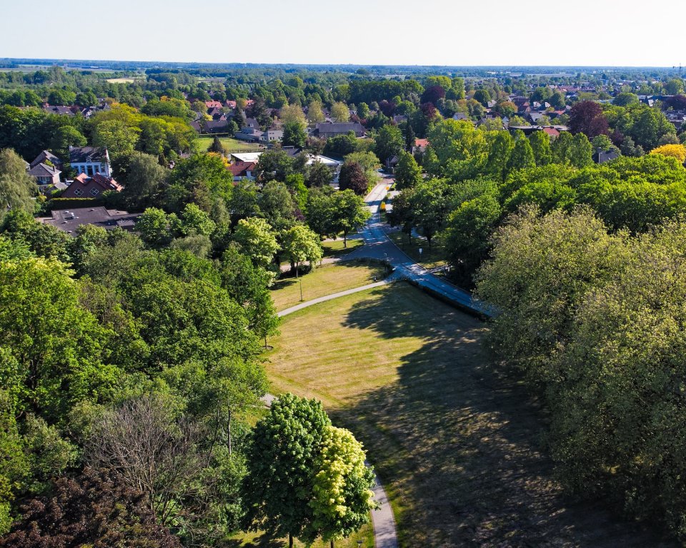 Dronefoto gemeente Bergeijk