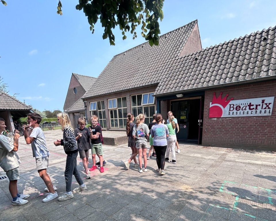 Het huidige pand van de Prinses Beatrixschool