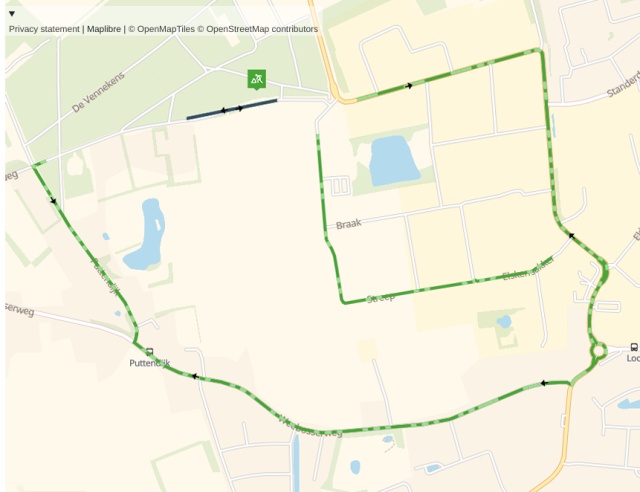 Plattegrond werkzaamheden De Waterlaat