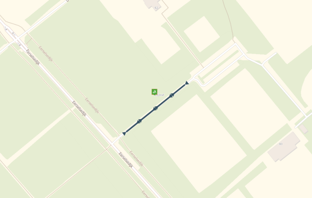 Plattegrond werkzaamheden Bergerheide