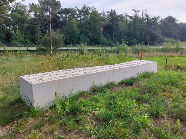 Foto van de breuklijnbank Riethovensedijk west