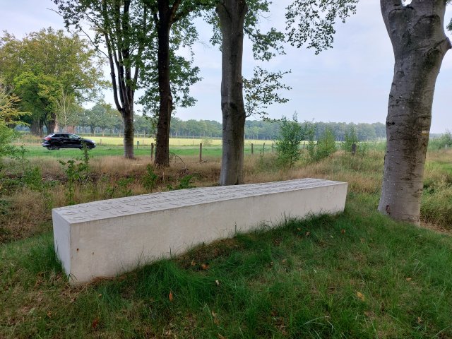 Foto van de breuklijnbank Takkers oost