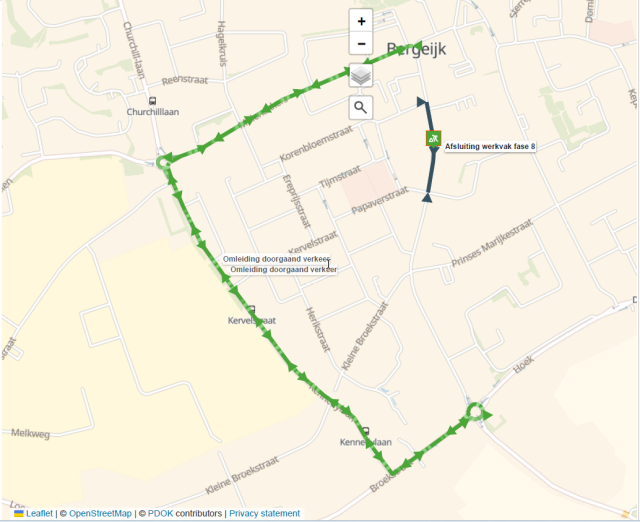 Plattegrond fase 8 