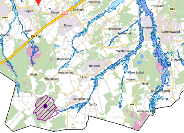 Interimomgevingsverordening: aanduiding waterberging en reserveringsgebieden waterberging