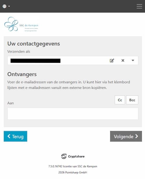 Lees de instructie op de pagina
