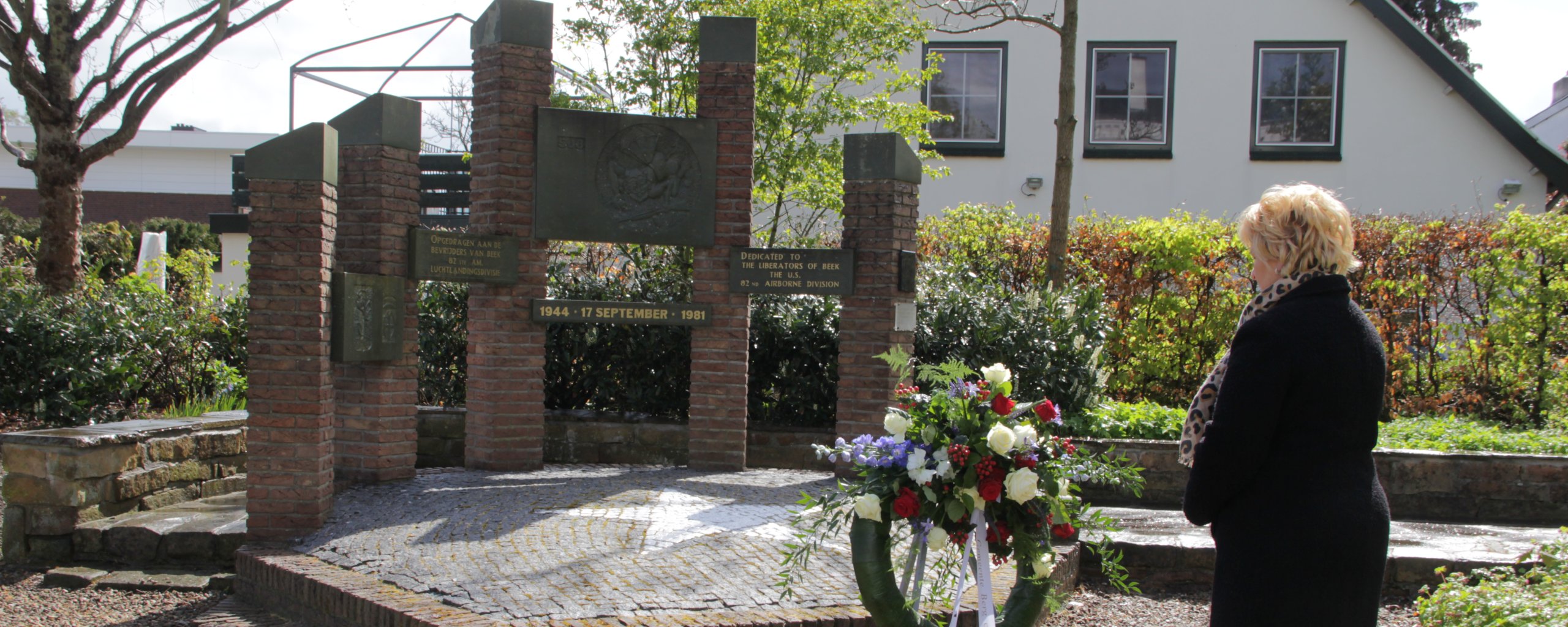 Kranslegging Beek Irma van de Scheur