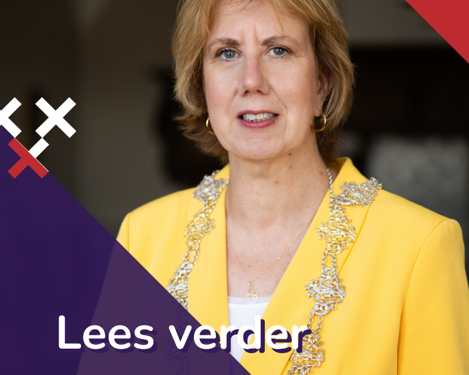 Foto van burgemeester Margo Mulder 