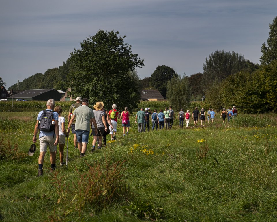 Wandeling expeditie Zuiderwaterlinie 2023 in Waalwijk.