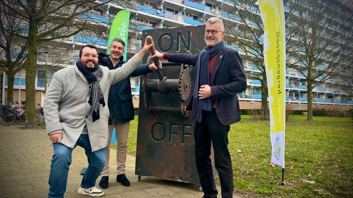 Feestelijke aftrap zonnepanelenproject Gageldonk-Oost: Stadlander en gemeente Bergen op Zoom zetten 