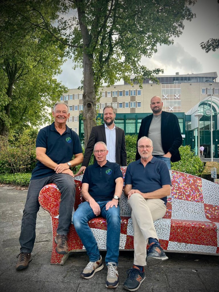 STEB bestuur, wethouder Doedens & Jeroen, adviseur