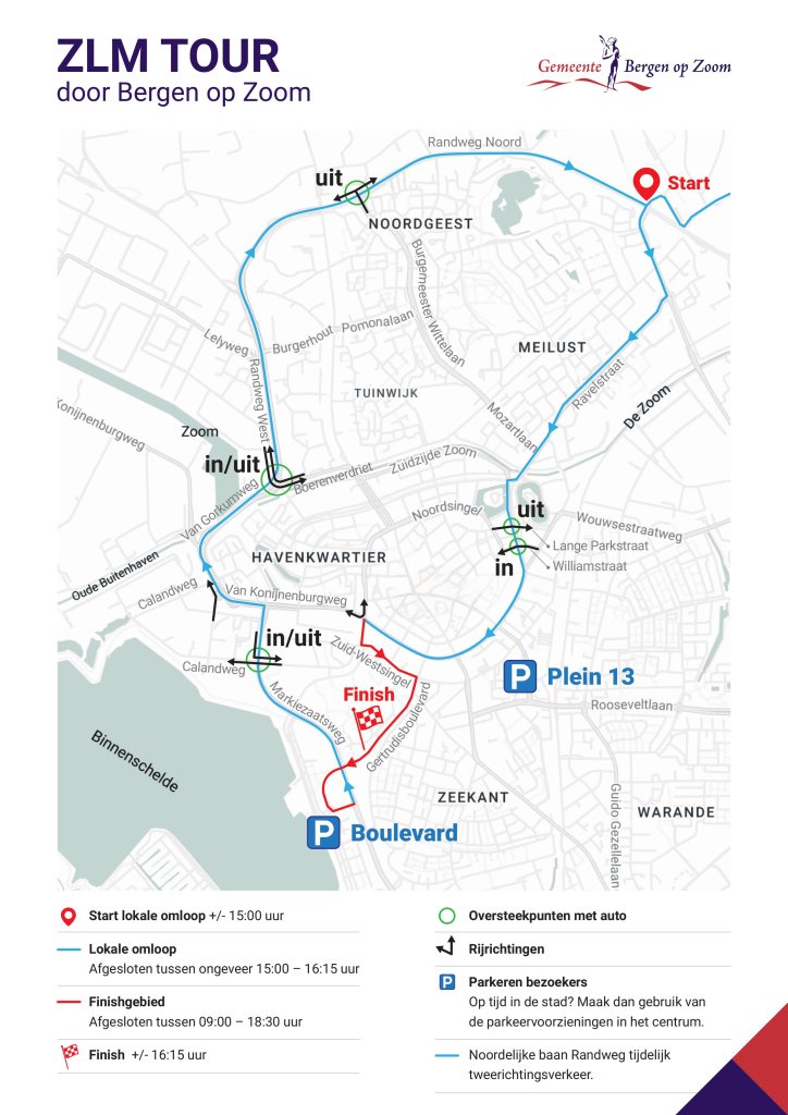 ZLM Tour door Bergen op Zoom