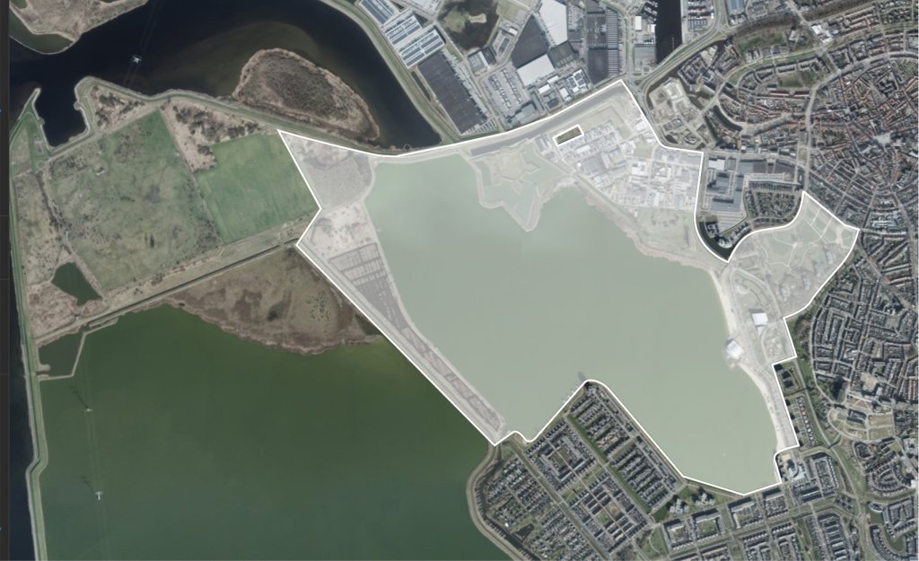 Plangebied Waterfront