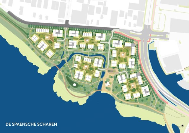Spaensche Scharen plangebied