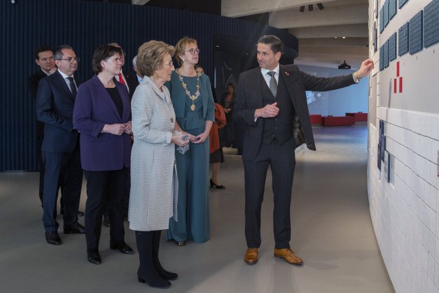 Prinses Margriet opent Bezoekerscentrum Militaire Erevelden Brabantse Wal