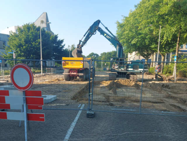 Start werkzaamheden Jacob Obrechtlaan