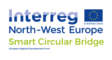 Logo Interreg North-West Europe Smart Circular Bridge
