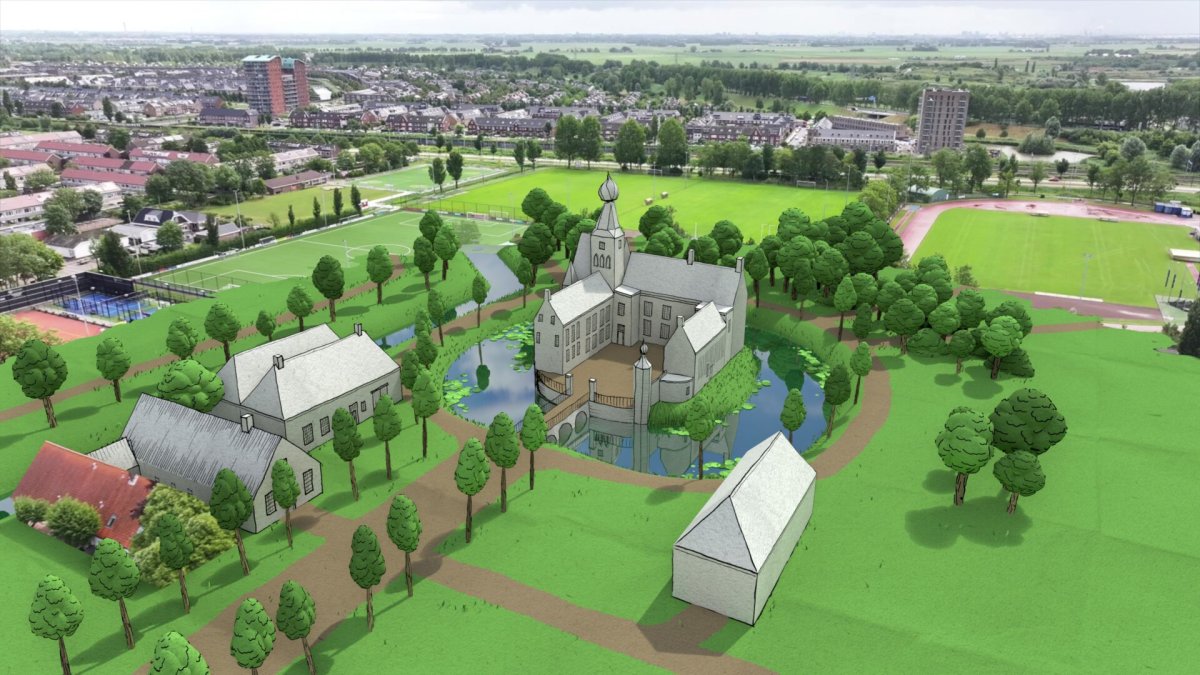 Verdwenen kasteel in Beverwijk