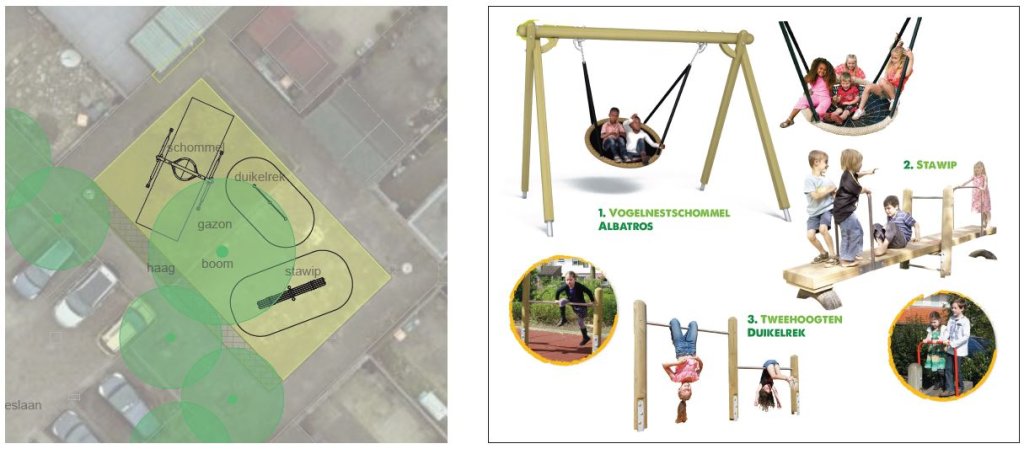 Kleine Speelplek Beijneslaan ontwerp