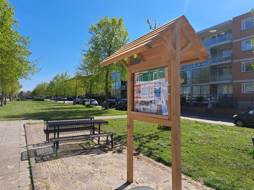 Informatiebord Kuenenkwartier