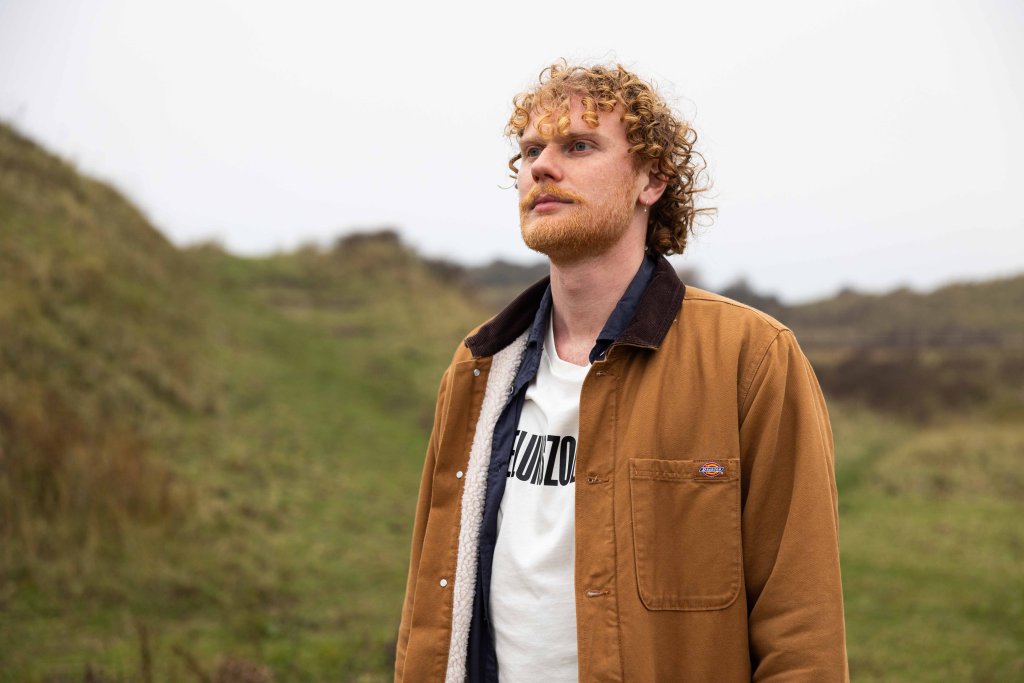 Tommy Blomvliet in de duinen