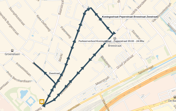 27/6: afsluitingen i.v.m. wielerronde