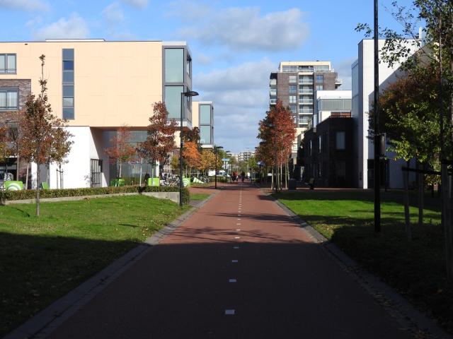 Fietspad Oranjebuurt Prisenhof Beverwijk