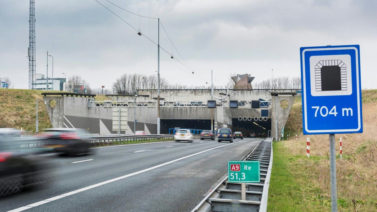 Sluiting Wijkertunnel treft Velsertunnel