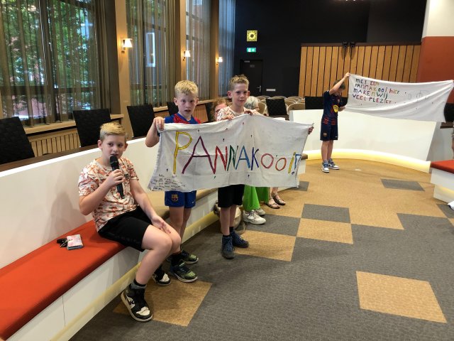 Eén van de gepresenteerde ideeën tijdens de ideeënmarkt