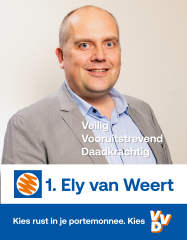 VVD verkiezingsposter