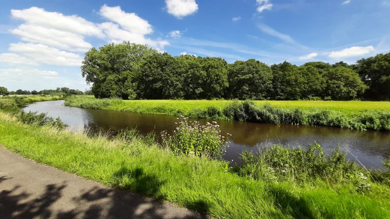 Rivier de Mark in het Markdal
