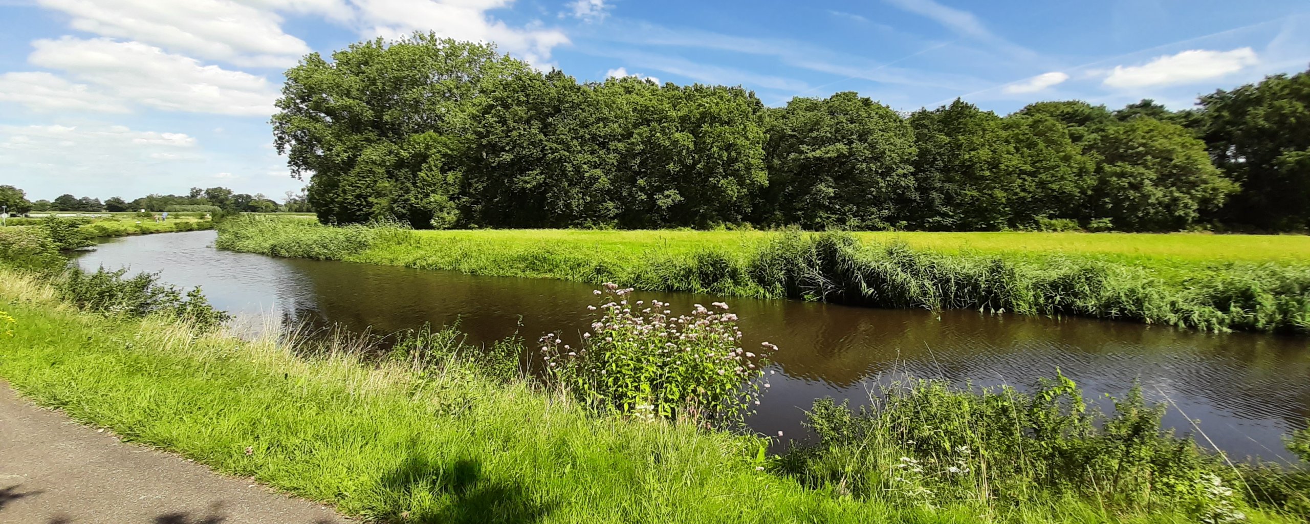 Rivier de Mark in het Markdal
