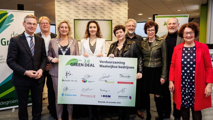 Ondertekening Green Deal 2.0 Waalwijk