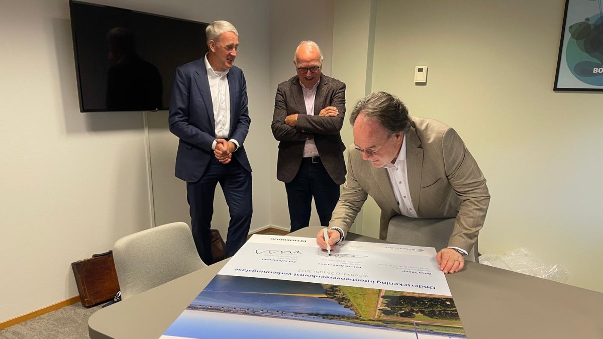 Samenwerking voor fietspad op de dijk