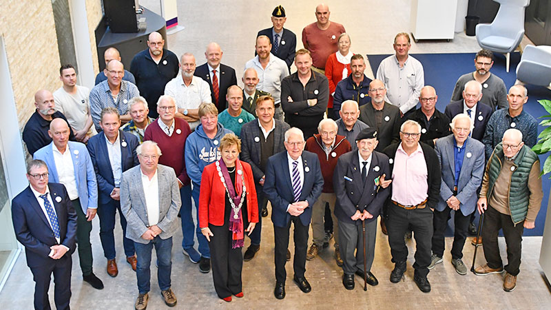 Groepsfoto veteranendag