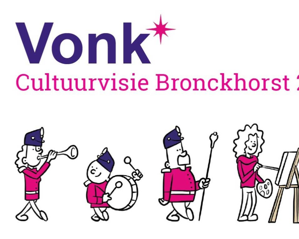 Logo VONK - cultuurvisie Bronckhorst 2025-2035