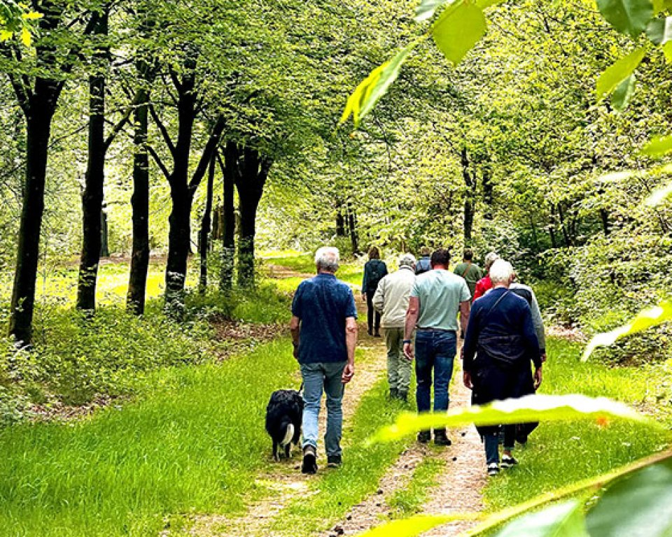 Wandelen met mantelzorgers
