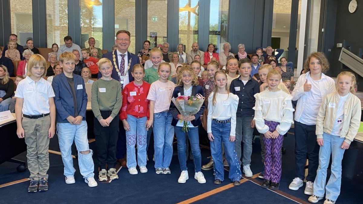 Kjell Leemans uit Drempt gekozen als nieuwe jeugdburgemeester