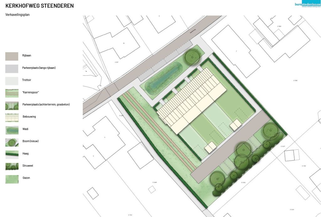 Schetsontwerp Kerkhofweg steenderen