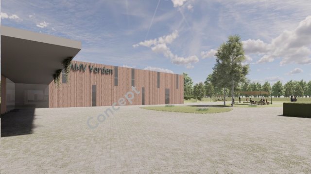 3D concept opvanglocatie Vorden