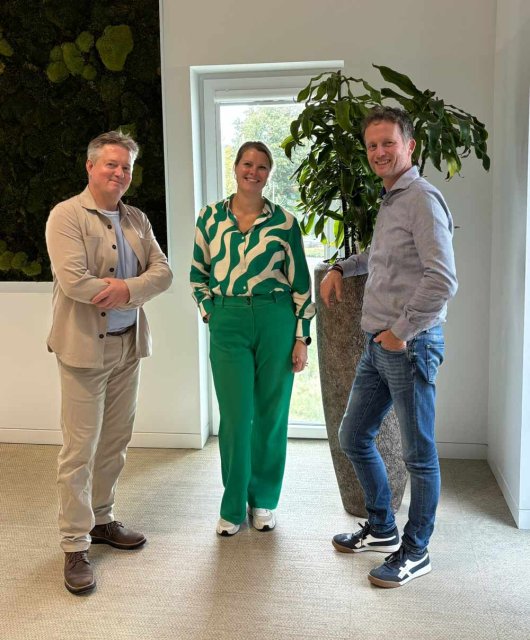 Accountmanagers Gert Jan, Mira en Rick