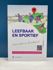 Bordje van Leefbaar en Sportief Bronckhorst