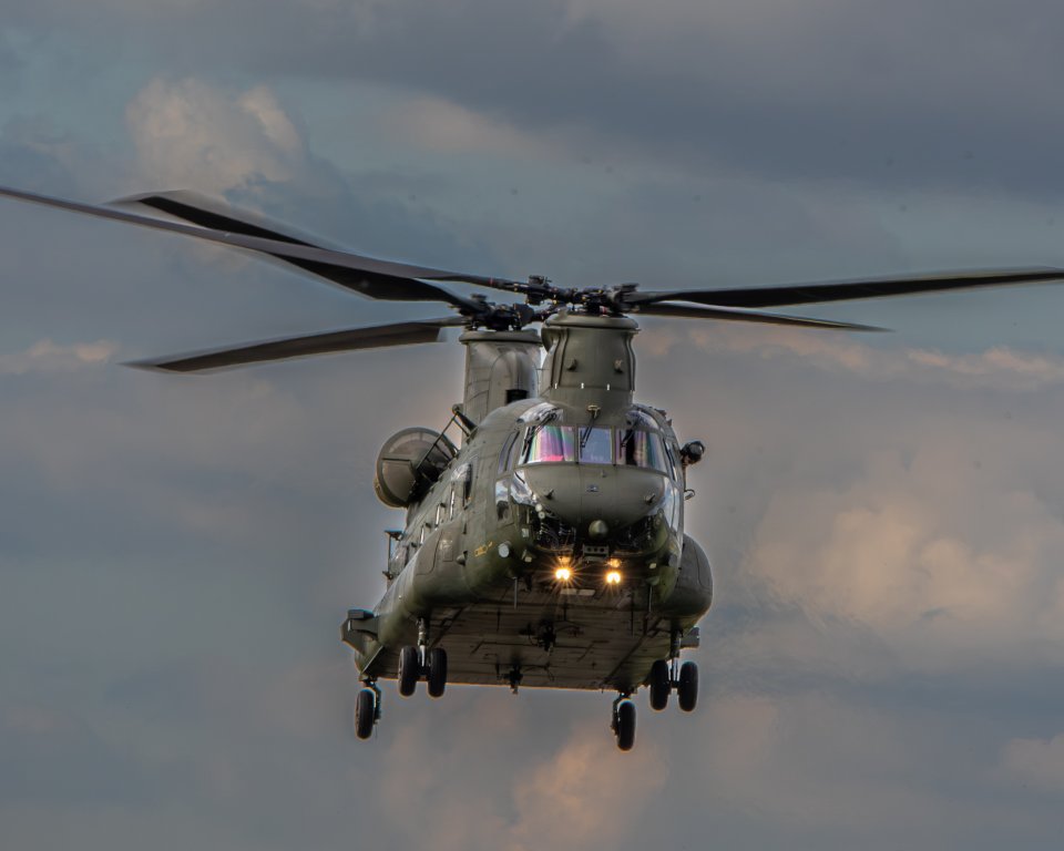 Chinook-transporthelikopter