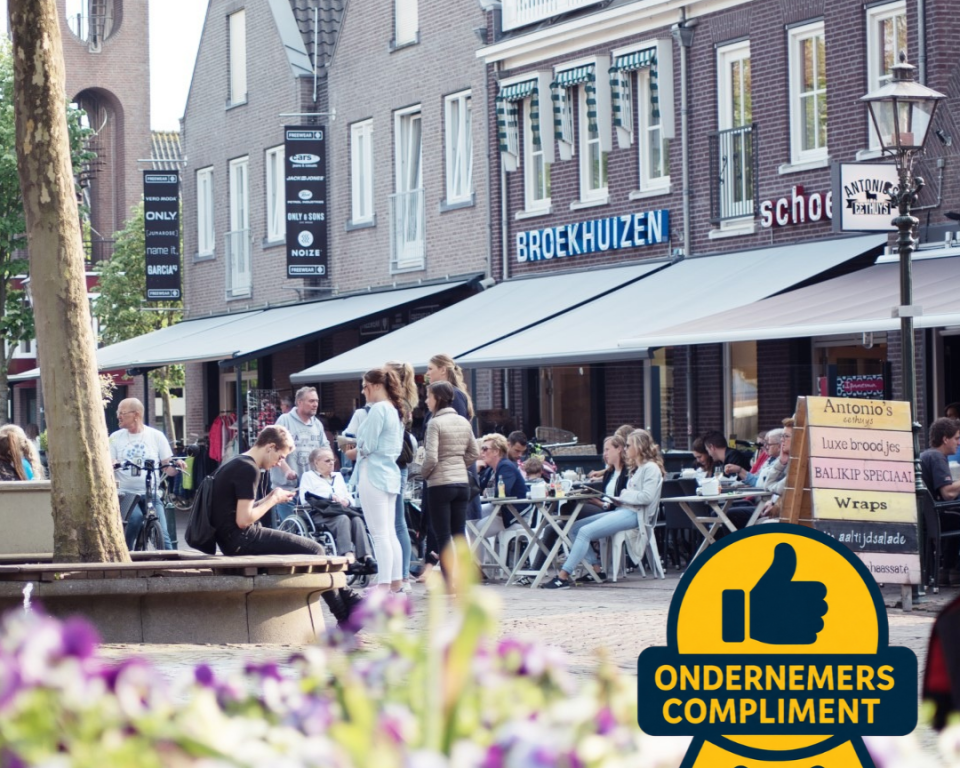 Ondernemerscompliment 2026