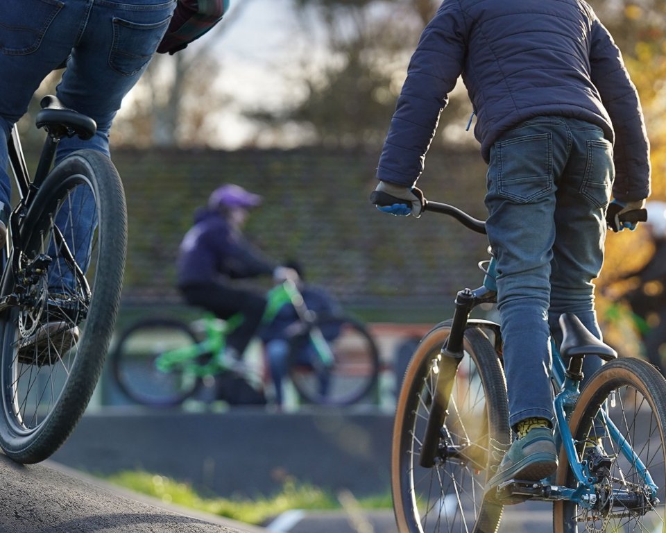 Pumptrack bmx
