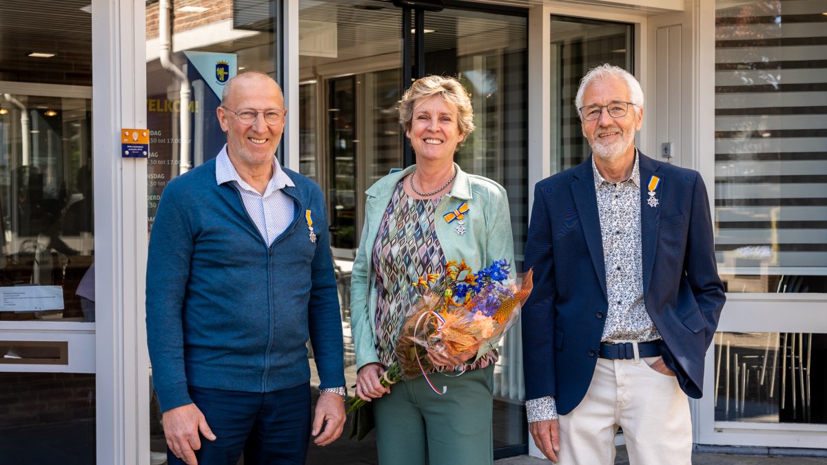 Ook 3 oud-raadsleden ontvangen koninklijke onderscheiding