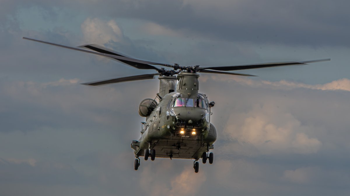 Militaire helikopteroefening op vrijdag 10 juli