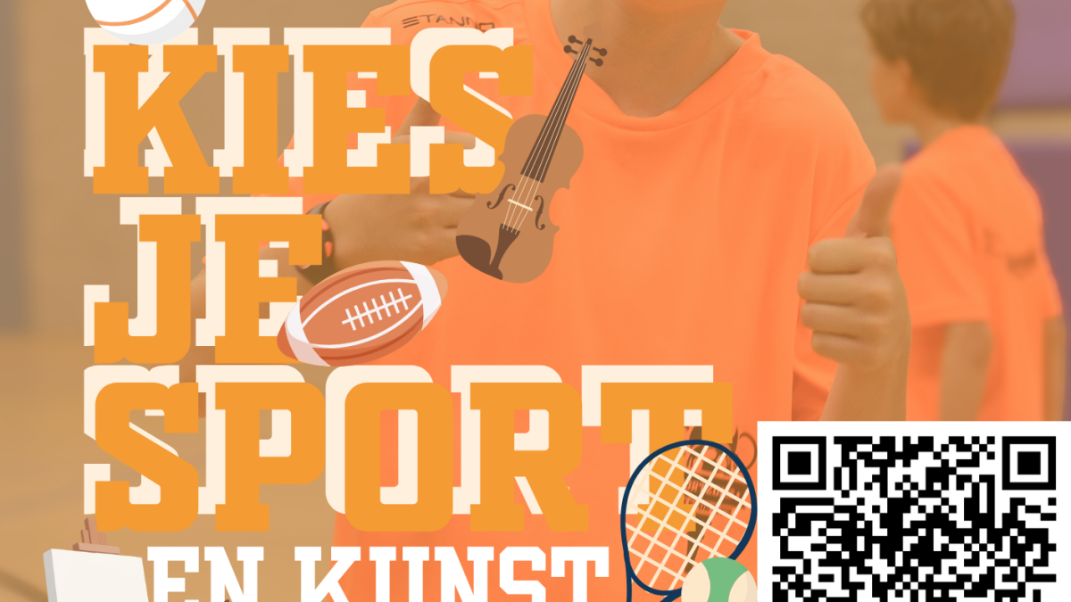 Boekje ‘Kies je sport’ breidt uit: ontdek dit jaar ook kunst en cultuur