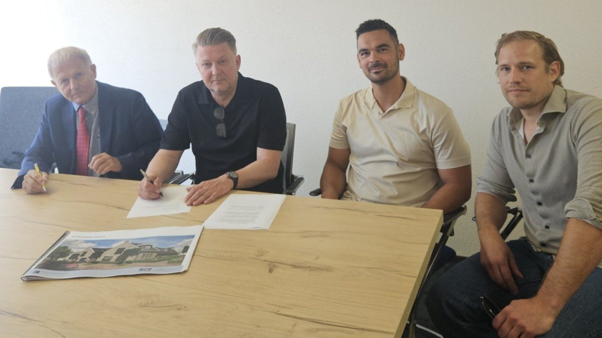 Overeenkomst getekend woningbouw aan Dorpsstraat