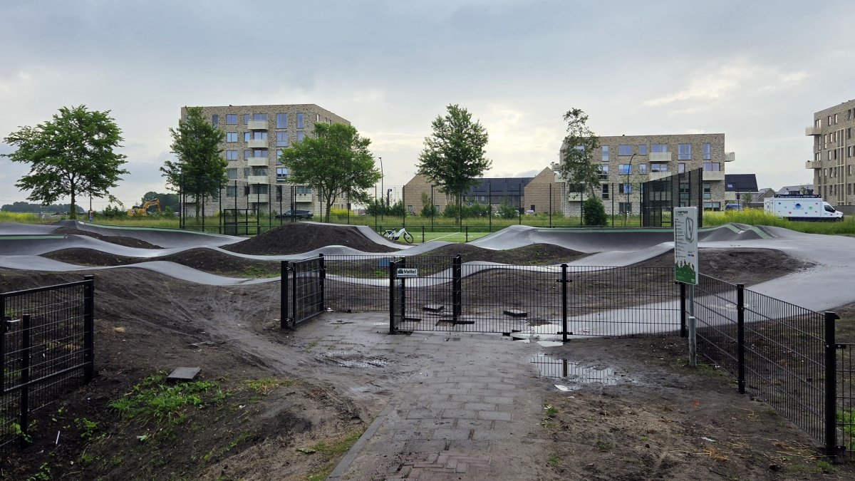 Officiële opening pumptrack op woensdag 17 juni