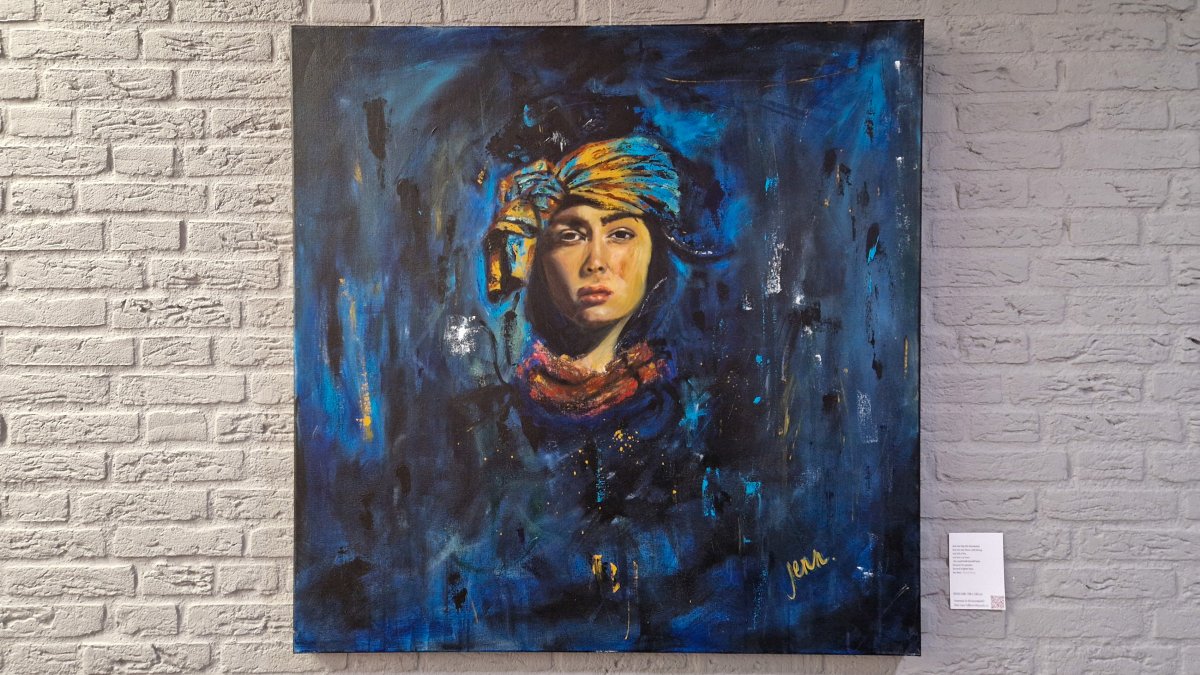 Kunstexpositie Jennifer Joedo in gemeentehuis